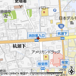 長野県千曲市杭瀬下78-12周辺の地図