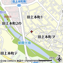 石川県金沢市田上本町ヲ204周辺の地図