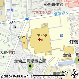 ベルナール宇都宮店周辺の地図