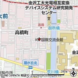 石川県野々市市高橋町14周辺の地図