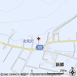 長野県大町市平二ツ屋2128周辺の地図