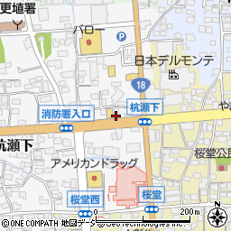 長野県千曲市杭瀬下43-7周辺の地図