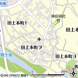 石川県金沢市田上本町ヲ67周辺の地図