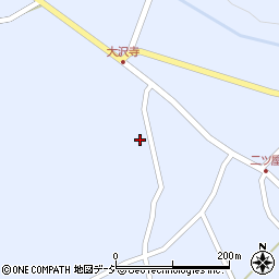長野県大町市平二ツ屋2544周辺の地図