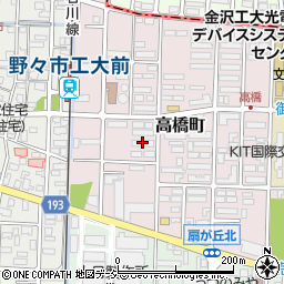 清和ハイツ（金沢工大学生寮）周辺の地図