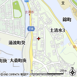 石川県金沢市土清水3丁目29周辺の地図