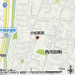 栃木県宇都宮市西川田町988周辺の地図