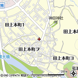 石川県金沢市田上本町ヲ60周辺の地図