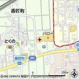 石川県白山市番匠町74-1周辺の地図