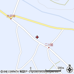 長野県大町市平二ツ屋2575周辺の地図