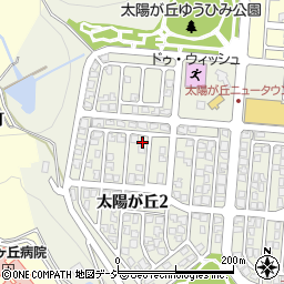 石川県金沢市太陽が丘2丁目周辺の地図