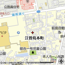 栃木県宇都宮市江曽島本町16周辺の地図