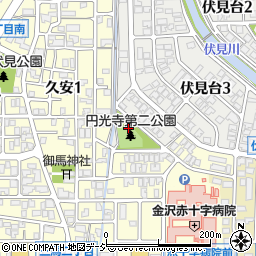 円光寺第2公園周辺の地図