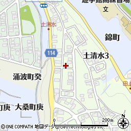 石川県金沢市土清水3丁目31周辺の地図