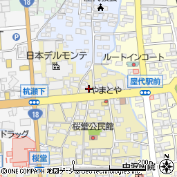 長野県千曲市桜堂513周辺の地図