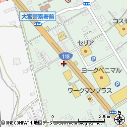 １００円ショップセリア常陸大宮店周辺の地図