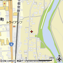 栃木県宇都宮市川田町1326周辺の地図