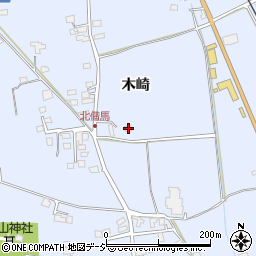 長野県大町市平木崎7385周辺の地図
