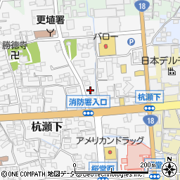 長野県千曲市杭瀬下25周辺の地図