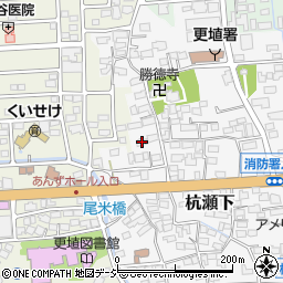 長野県千曲市杭瀬下153周辺の地図