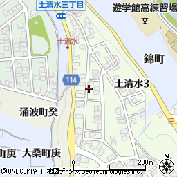 石川県金沢市土清水3丁目33周辺の地図