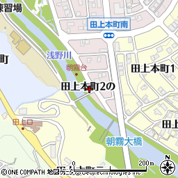 石川県金沢市田上本町２の周辺の地図