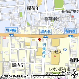 カメラのキタムラ野々市店周辺の地図