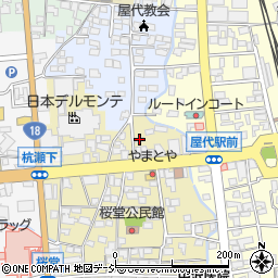 長野県千曲市桜堂518周辺の地図