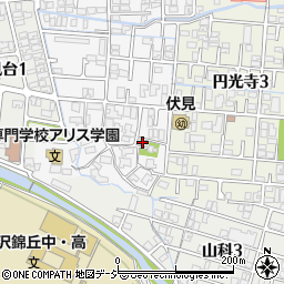 円光寺土地区画整理事業記念会館周辺の地図