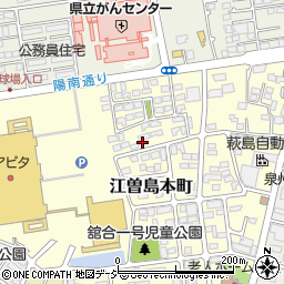 栃木県宇都宮市江曽島本町15-24周辺の地図