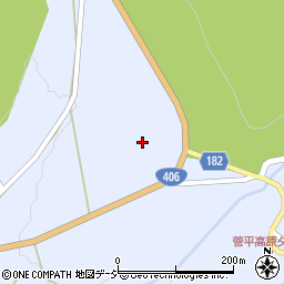 菅平高原温泉周辺の地図