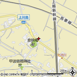 上川島住民センター周辺の地図