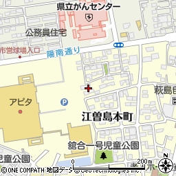 栃木県宇都宮市江曽島本町15周辺の地図