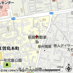 栃木県宇都宮市江曽島本町5-4周辺の地図