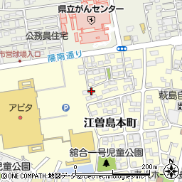 栃木県宇都宮市江曽島本町15-9周辺の地図