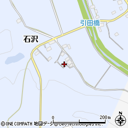 茨城県常陸大宮市石沢33周辺の地図