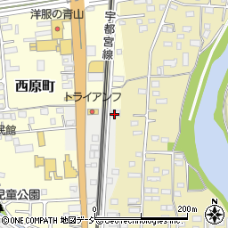 水道修理の救急車宇都宮店周辺の地図