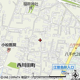 栃木県宇都宮市西川田町1002周辺の地図