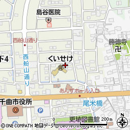 長野県千曲市杭瀬下3丁目75周辺の地図