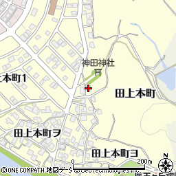 石川県金沢市田上本町タ周辺の地図