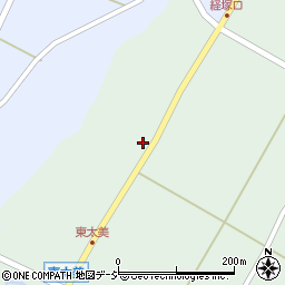 富山県南砺市土生新283周辺の地図