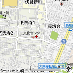 県営円光寺団地集会場周辺の地図
