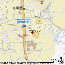 八百半フードセンター　樅山店周辺の地図