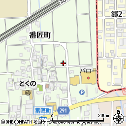 石川県白山市番匠町112-5周辺の地図