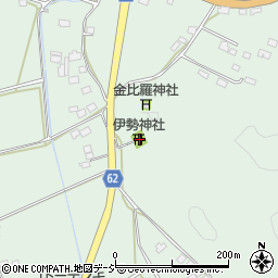 伊勢神社周辺の地図
