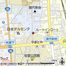 長野県千曲市桜堂520周辺の地図