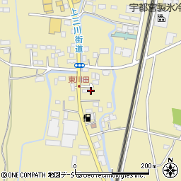栃木県宇都宮市川田町643周辺の地図