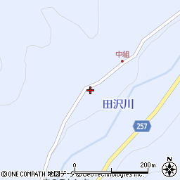 群馬県桐生市黒保根町上田沢829周辺の地図