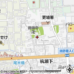 長野県千曲市杭瀬下118周辺の地図