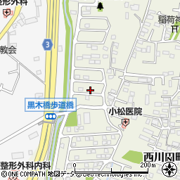 栃木県宇都宮市西川田町870周辺の地図